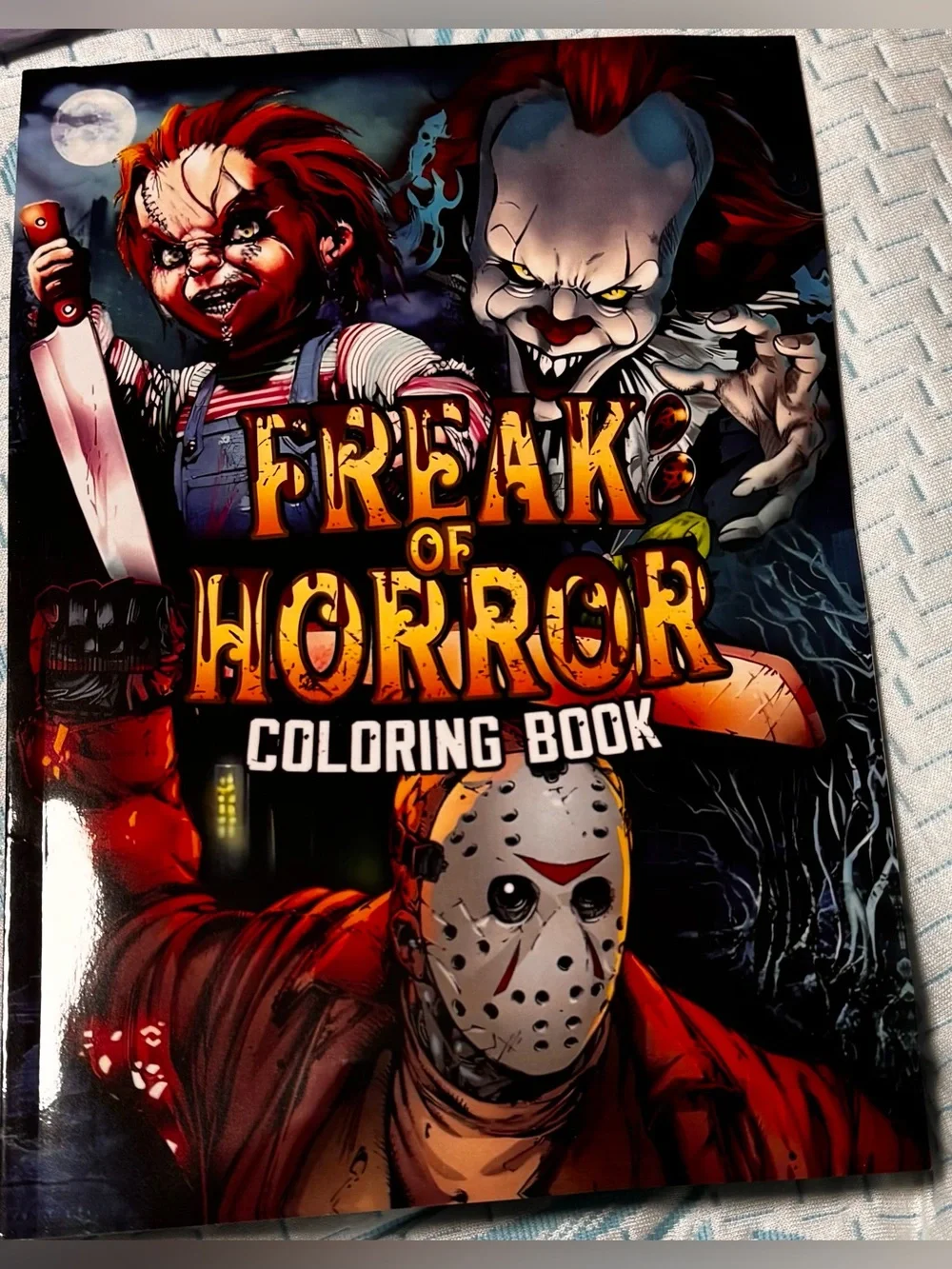 Freak of Horror, Coloring Book (NEW)